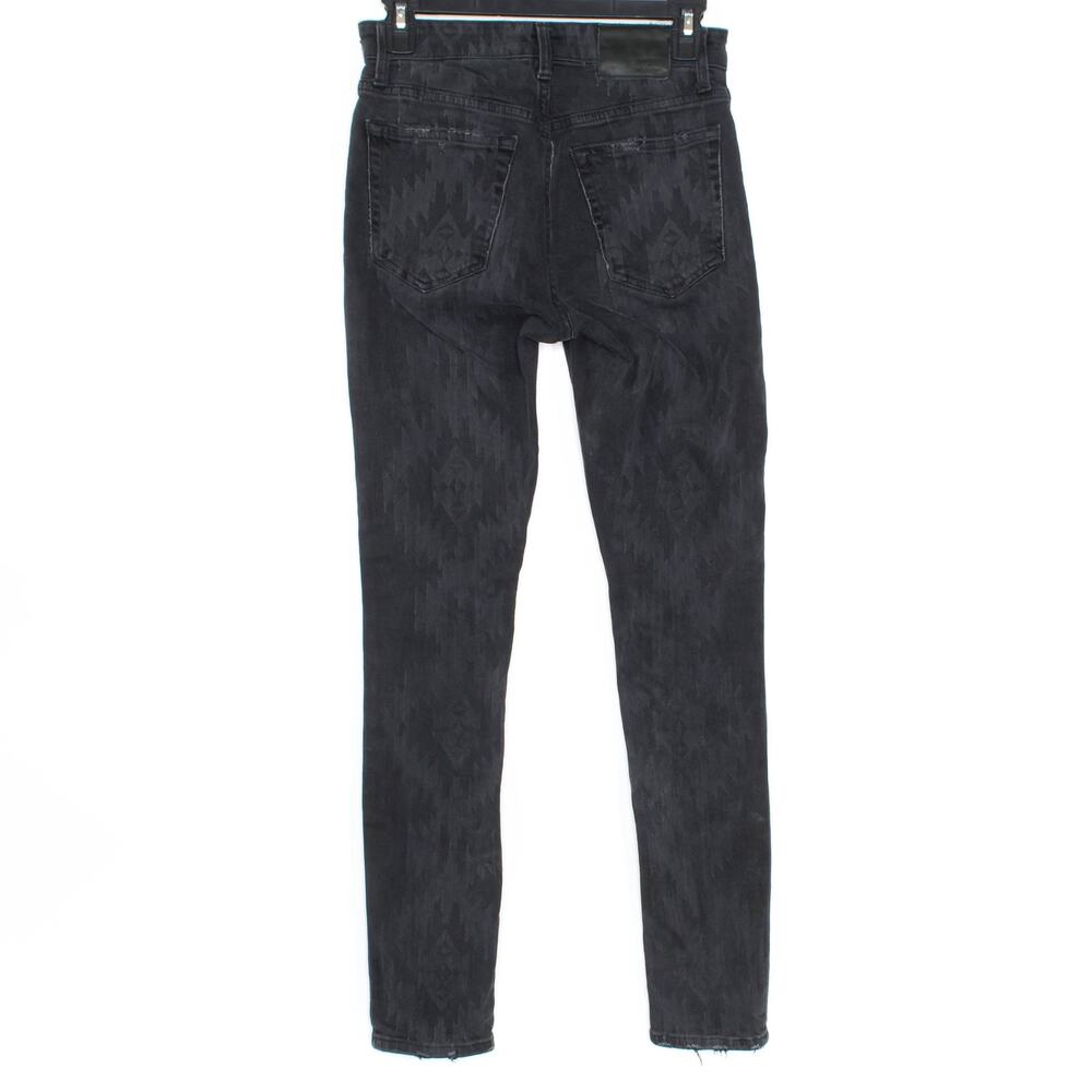 Lucky Brand x Pendleton Womens Jeans Bridgette Skinny Black Size 00 24 LD - Picture 2 of 2